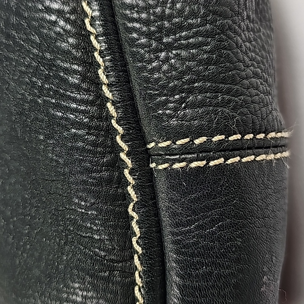 Fossil Black Pebbled Leather Hobo Bag - Picture 5 of 11